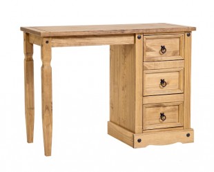 Pine corner top dressing table