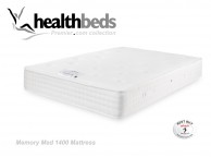 Healthbeds Memory Med 1400 6ft Super Kingsize Bed Thumbnail