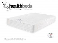 Healthbeds Memory Med 1400 5ft Kingsize Mattress Thumbnail
