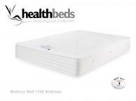 Healthbeds Memory Med 1400 4ft6 Double Bed Thumbnail