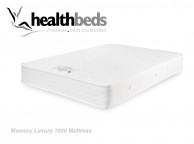 Healthbeds Memory Luxury 1000 4ft6 Double Bed Thumbnail