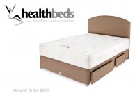 Healthbeds Natural Ortho 2000 3ft Single Divan Bed Thumbnail