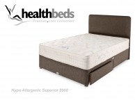 Healthbeds Hypo Allergenic Superior 2000 Pocket 4ft6 Double Bed Thumbnail