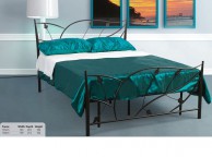 Sweet Dreams Leaf Black 5ft Kingsize Metal Bed Frame Thumbnail