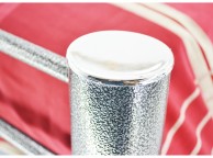 Metal Beds Cuba 3ft (90cm) Single Silver Metal Bed Frame Thumbnail