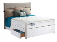 Sealy Pearl Geltex 4ft6 Double Divan Bed Thumbnail
