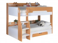 Flair Furnishings Flick Maple Bunk Bed Thumbnail