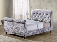 Birlea Toulouse 4ft6 Double Grey Fabric Bed Frame Thumbnail