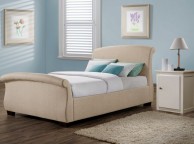 Birlea Barcelona 4ft6 Double Wheat Fabric Bed Frame Thumbnail