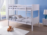 Birlea Dakota 3ft Single White Wooden Bunk Bed Thumbnail