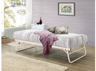 Birlea Lyon 3ft Single Cream Metal Day Bed with Trundle Thumbnail