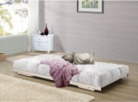 Birlea Lyon 3ft Single Cream Metal Day Bed with Trundle Thumbnail