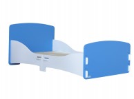 Kidsaw Blue And White Junior Bed Frame Thumbnail