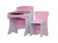 Kidsaw Pink Fun Desk and Chair Thumbnail