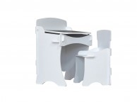 Kidsaw White Fun Desk and Chair Thumbnail