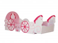 Kidsaw Princess Carriage 3ft Single Fun Bed Frame Thumbnail