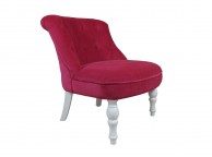 Kidsaw Mini Anais Chair In Pink Velvet Thumbnail