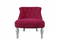 Kidsaw Mini Anais Chair In Pink Velvet Thumbnail