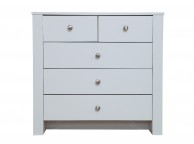 Kidsaw Arctic Fox White Chest Of Drawers Thumbnail