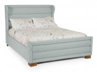 Serene Cordelia 4ft6 Double Duck Egg Fabric Ottoman Bed Frame Thumbnail