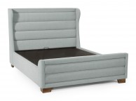 Serene Cordelia 4ft6 Double Duck Egg Fabric Ottoman Bed Frame Thumbnail