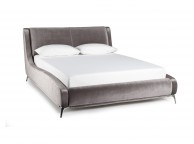 Serene Faye 4ft6 Double Lilac Fabric Bed Frame Thumbnail