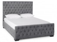 Serene Lillian 4ft6 Double Steel Fabric Ottoman Bed Frame Thumbnail