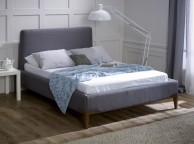 Limelight Andromeda 4ft6 Double Grey Fabric Bed Frame Thumbnail