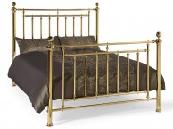 Serene Solomon 6ft Super King Size Brass Metal Bed Frame Thumbnail