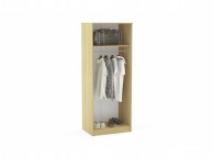 Birlea Cannes Wardrobe Oak and White Thumbnail