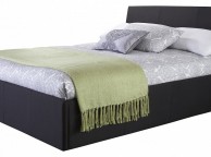 GFW Ascot 5ft Kingsize Black Fabric Ottoman Bed Frame Thumbnail