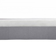 GFW Carolina 5ft Kingsize Silver Fabric Ottoman Bed Frame Thumbnail