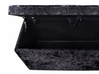 Birlea Tuscany Storage Ottoman in Black Fabric Thumbnail