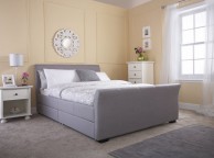 GFW Hannover 4ft6 Double Grey Fabric Storage Bed Thumbnail