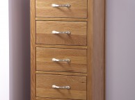 GFW Bowthorpe Oak 5 Drawer Chest Thumbnail