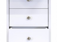 GFW Toulouse White 5 Drawer Narrow Chest Thumbnail
