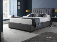 Kaydian Lanchester 4ft6 Double Grey Fabric Ottoman Storage Bed Thumbnail