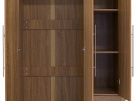 GFW Havana 3 Door Oak Finish Wardrobe Thumbnail