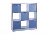 GFW Ottawa 2 Tones Gloss Blue 3x3 Cube Storage Unit Thumbnail