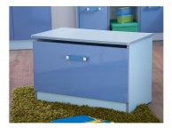 GFW Ottawa 2 Tones Gloss Blue Ottoman Thumbnail