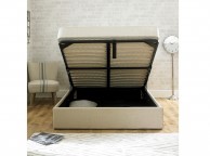 Emporia Stirling 5ft Kingsize Wheat Fabric Ottoman Thumbnail
