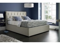 Kaydian Versace 4ft6 Double Linen Fabric Automatic Ottoman Bed Thumbnail
