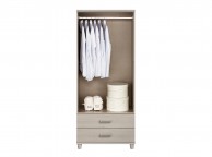 KT Deco Elm 2 Door Gents Wardrobe Thumbnail