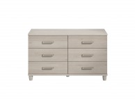 KT Deco Elm 6 Drawer Chest Thumbnail