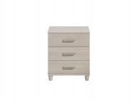 KT Deco Elm 3 Drawer Wide Chest Thumbnail