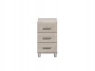 KT Deco Elm 3 Drawer Narrow Chest Thumbnail