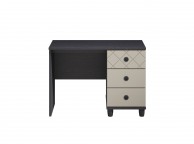KT Geo Soft Grey And Black Dressing Table Thumbnail
