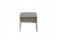 KT Moda White Dressing Table Stool Thumbnail