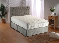 Dura Bed Silver Active 4ft6 Double 2800 Pocket Springs Divan Bed Thumbnail