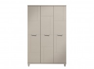 KT Moda Cashmere And Elm 3 Door Wardrobe Thumbnail